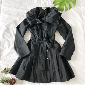 🌱Trench Coat with Drawstring Collar